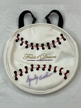 Sparky Anderson Autographed California Lutheran University Baseball Backpack 14”